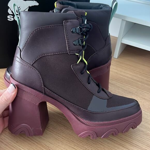 Sorel Womens Brex Heel Lace Bootie Size 7 - Picture 10 of 14